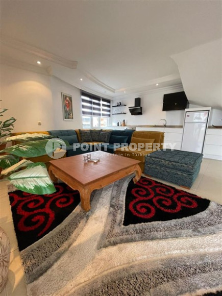 Видовой дуплекс 3+2, на 10 этаже, общей площадью 260 м2, в районе Махмутлар, Аланья-id-2704-фото-3