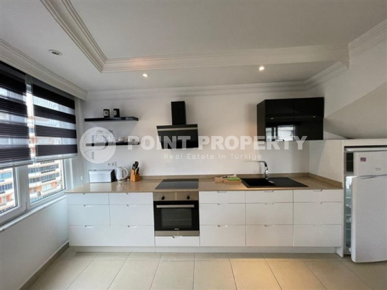 Видовой дуплекс 3+2, на 10 этаже, общей площадью 260 м2, в районе Махмутлар, Аланья-id-2704-фото-5