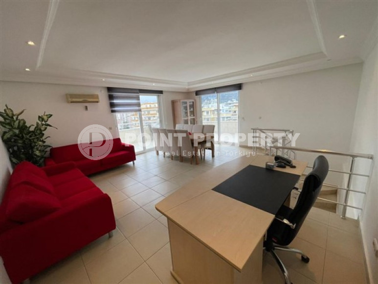 Видовой дуплекс 3+2, на 10 этаже, общей площадью 260 м2, в районе Махмутлар, Аланья-id-2704-фото-10