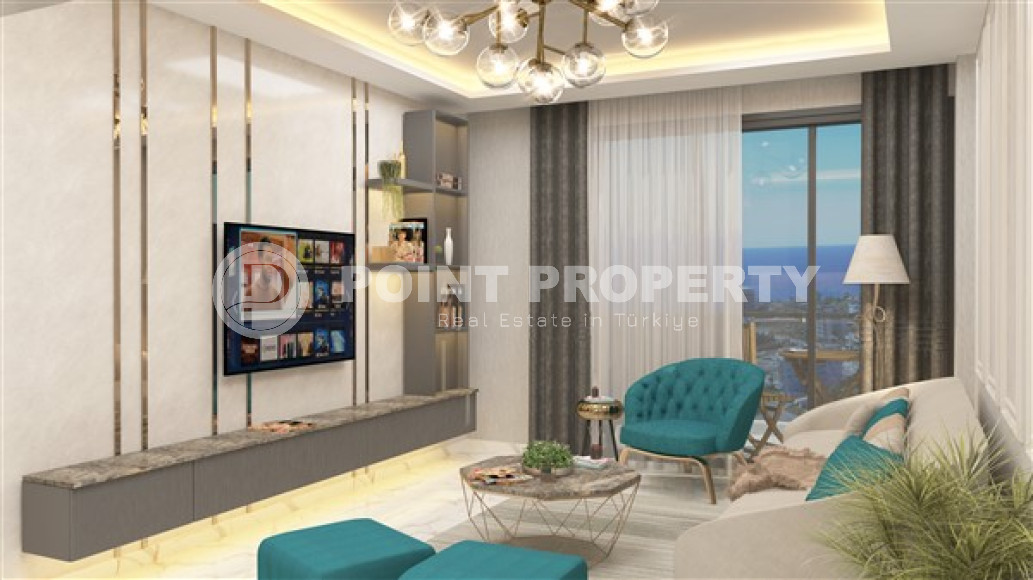 Инвестиционный малоэтажный проект, в районе Кестель, квартиры 45 - 145 м2, в 750 метрах от моря-id-2705-фото-4