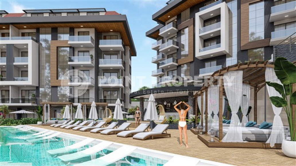 Инвестиционный малоэтажный проект, в районе Кестель, квартиры 45 - 145 м2, в 750 метрах от моря-id-2705-фото-24