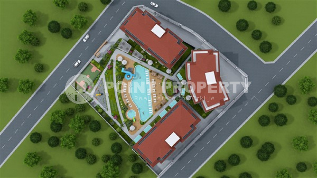 Инвестиционный малоэтажный проект, в районе Кестель, квартиры 45 - 145 м2, в 750 метрах от моря-id-2705-фото-30