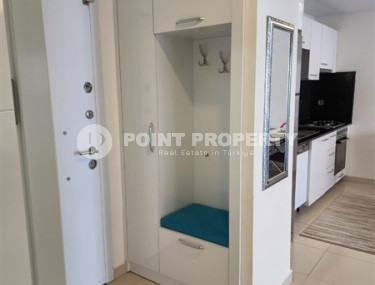 Уютная укомплектованная квартира 1+1в элитном комплексе, в 200м от моря в районе Алании - Кестель-id-1238-фото-4