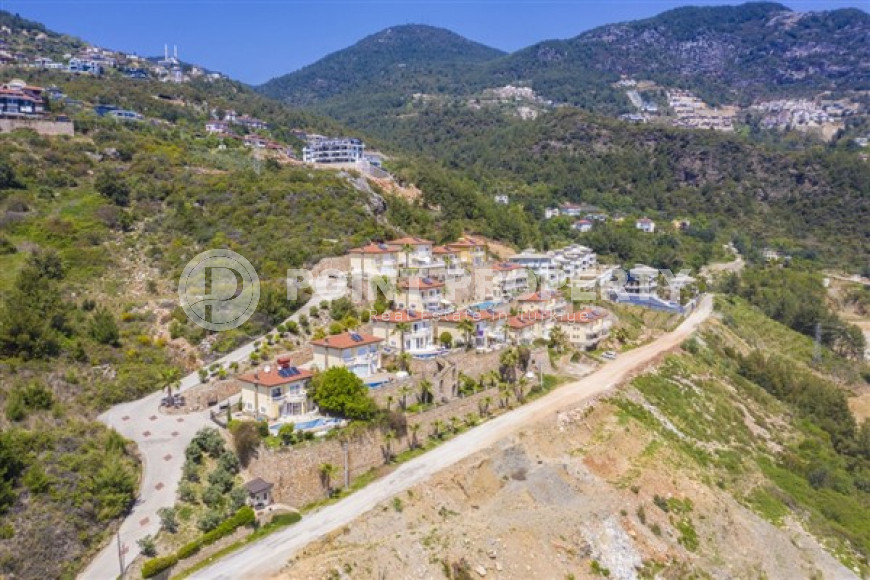 Двухэтажная вилла с тремя спальнями, 250м², с потрясающими видами в районе Тепе, Алания-id-2706-фото-40