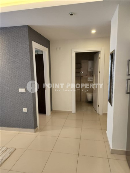 Уютная укомплектованная квартира 1+1в элитном комплексе, в 200м от моря в районе Алании - Кестель-id-1238-фото-6