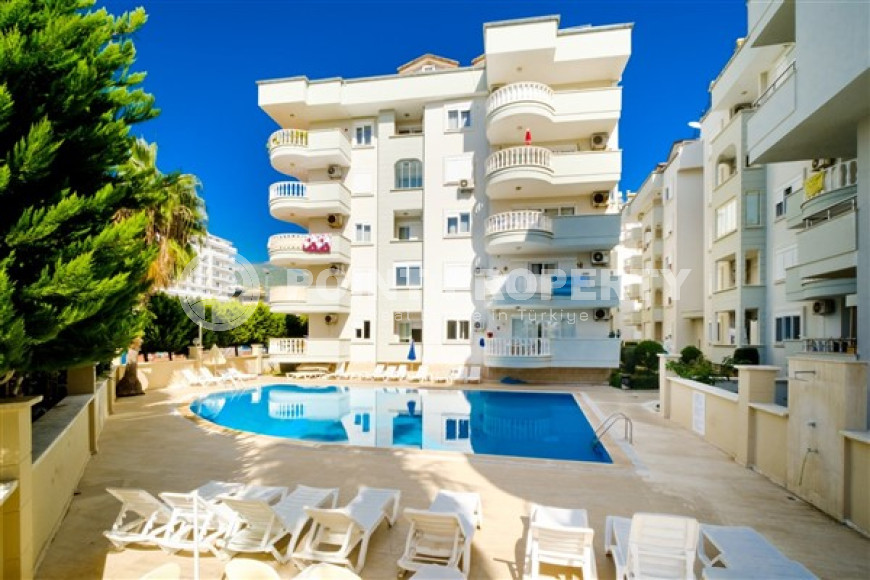 Bright three-room apartment with luxurious balconies, furnished, in Oba area, Alanya, 95 m2-id-2707-photo-18