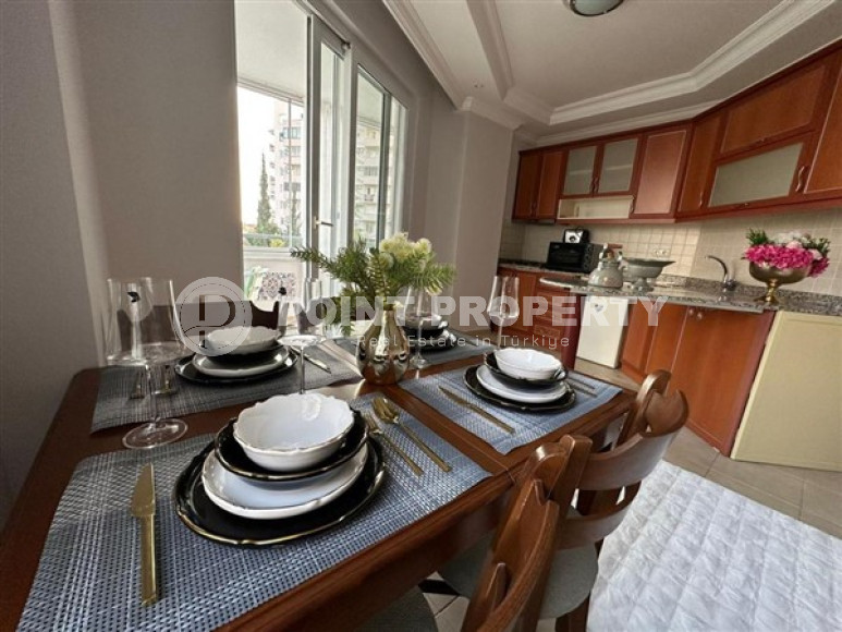 Недорогая квартира 1+1, в 250 метрах от моря, в районе Аланьи - Тосмур площадью 55 м2-id-2708-фото-5