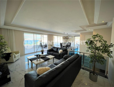 Элитный видовой дуплексе, на первой морской линии, 200 м2 в районе Тосмур, подходит под получение гражданства путём инвестиций в покупку недвижимости-id-2710-фото-3