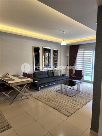 Уютная укомплектованная квартира 1+1в элитном комплексе, в 200м от моря в районе Алании - Кестель-id-1238-фото-10