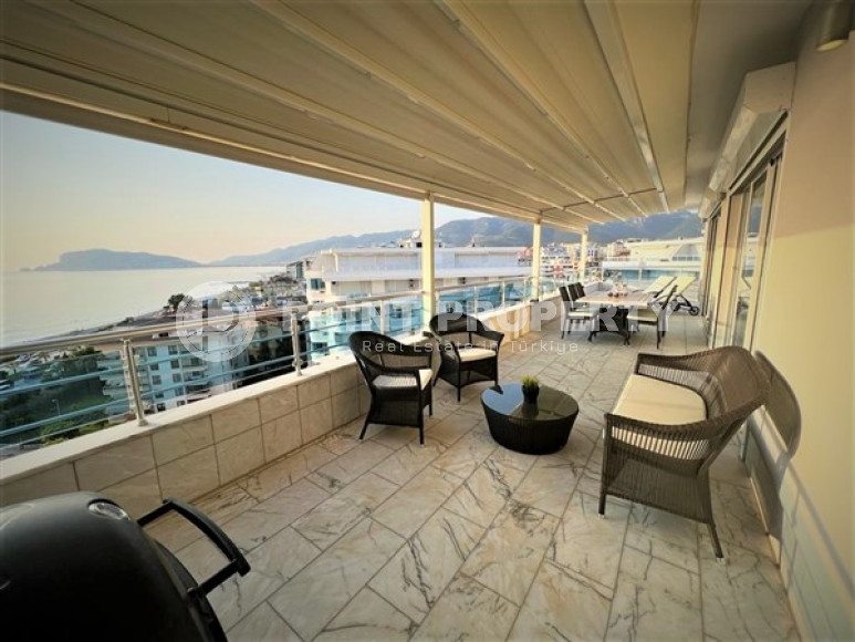 Элитный видовой дуплексе, на первой морской линии, 200 м2 в районе Тосмур, подходит под получение гражданства путём инвестиций в покупку недвижимости-id-2710-фото-11