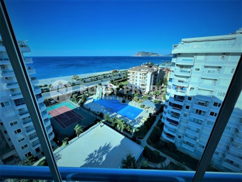 Элитный видовой дуплексе, на первой морской линии, 200 м2 в районе Тосмур, подходит под получение гражданства путём инвестиций в покупку недвижимости-id-2710-фото-12