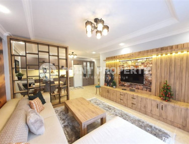 Изысканные трёхкомнатные апартаменты в районе Тосмур, стильно отремонтированные, в комплексе с шикарной инфраструктурой, 110 м2-id-2712-фото-3