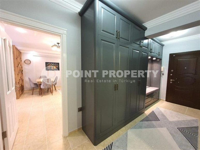 Изысканные трёхкомнатные апартаменты в районе Тосмур, стильно отремонтированные, в комплексе с шикарной инфраструктурой, 110 м2-id-2712-фото-13