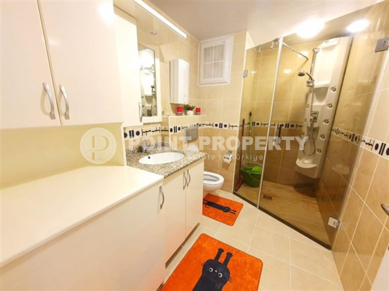 Изысканные трёхкомнатные апартаменты в районе Тосмур, стильно отремонтированные, в комплексе с шикарной инфраструктурой, 110 м2-id-2712-фото-18