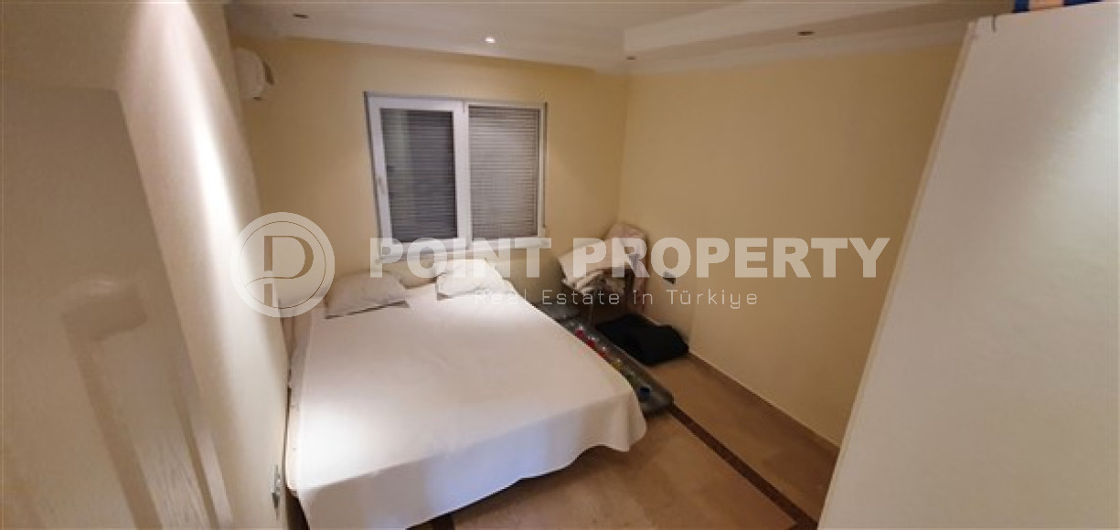 Трёхкомнатная квартира, с видом на море, 110 м2 в районе Тосмур, в 50 метрах от центра района-id-2713-фото-5