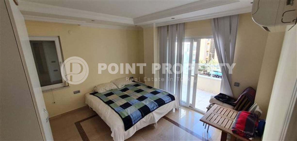 Трёхкомнатная квартира, с видом на море, 110 м2 в районе Тосмур, в 50 метрах от центра района-id-2713-фото-7