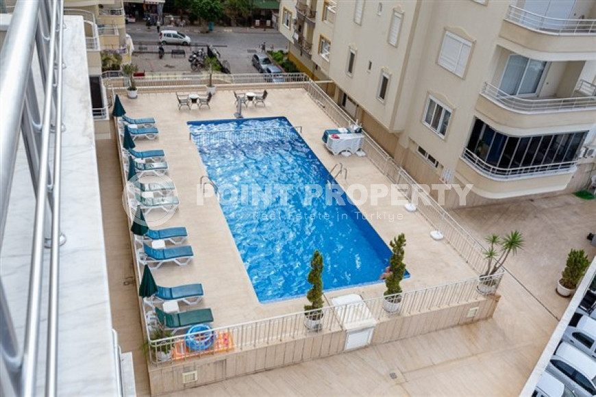 Трёхкомнатная квартира, с видом на море, 110 м2 в районе Тосмур, в 50 метрах от центра района-id-2713-фото-11