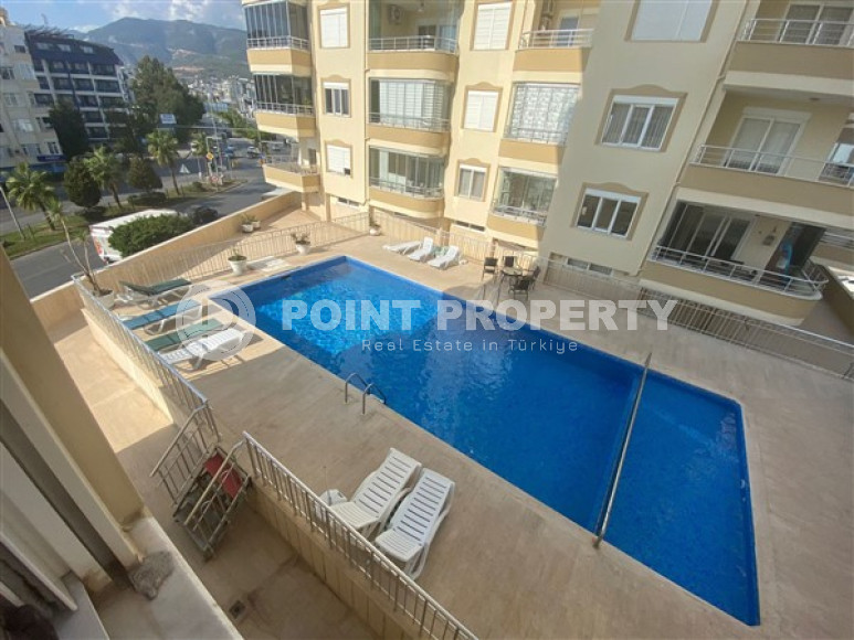 Трёхкомнатная квартира, с видом на море, 110 м2 в районе Тосмур, в 50 метрах от центра района-id-2713-фото-13