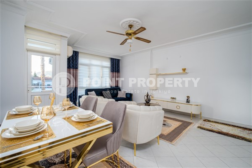 Комфортабельная квартира 2+1, с удачной локацией и выходом к морю, в центре Аланьи, 90 м2-id-2714-фото-3