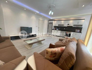 Меблированная квартира с двумя спальнями, 120м², на высоком этаже, в центре Махмутлара в 300м от моря-id-2718-фото-3