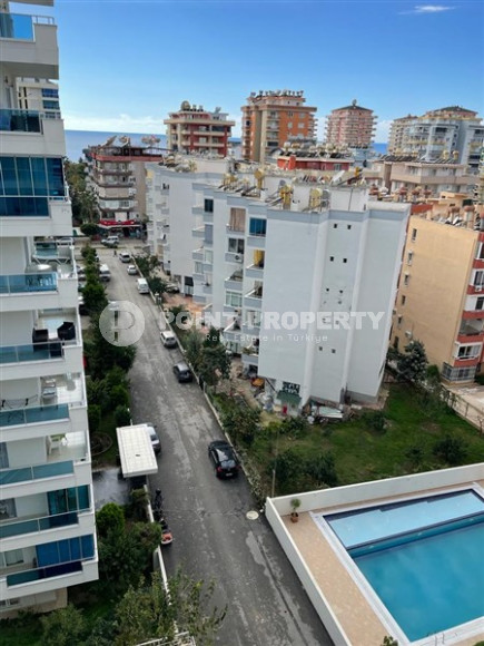 Меблированная квартира с двумя спальнями, 120м², на высоком этаже, в центре Махмутлара в 300м от моря-id-2718-фото-9