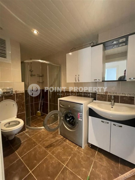 Меблированная квартира с двумя спальнями, 120м², на высоком этаже, в центре Махмутлара в 300м от моря-id-2718-фото-13