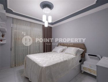 Красивая 2+1 квартира в комплексе 2009 года с бассейном, площадью 90 м2, в центре Аланьи-id-2720-фото-5