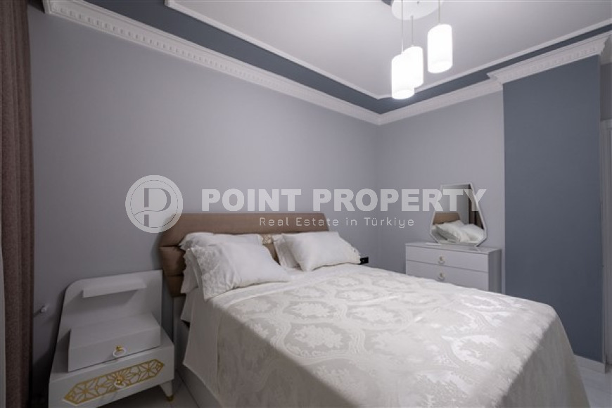 Красивая 2+1 квартира в комплексе 2009 года с бассейном, площадью 90 м2, в центре Аланьи-id-2720-фото-6