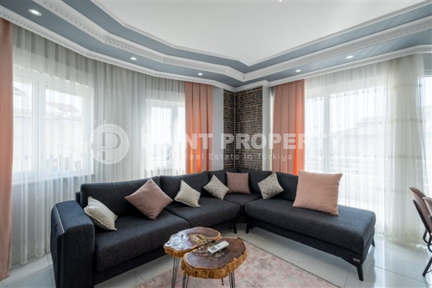 Красивая 2+1 квартира в комплексе 2009 года с бассейном, площадью 90 м2, в центре Аланьи-id-2720-фото-13