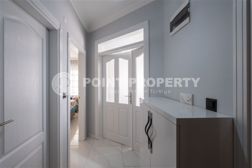 Красивая 2+1 квартира в комплексе 2009 года с бассейном, площадью 90 м2, в центре Аланьи-id-2720-фото-14