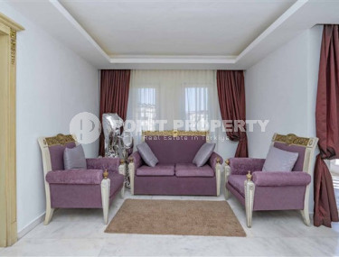 Видовые апартаменты 2+1 в районе Кестель, на 4 этаже комплекса с охраной и бассейном-id-2724-фото-2