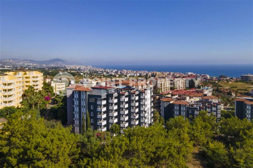 Видовые апартаменты 2+1 в районе Кестель, на 4 этаже комплекса с охраной и бассейном-id-2724-фото-20