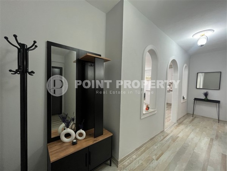 Furnished three-room apartment, 110m², 300m from the sea in Oba, Alanya-id-2723-photo-4