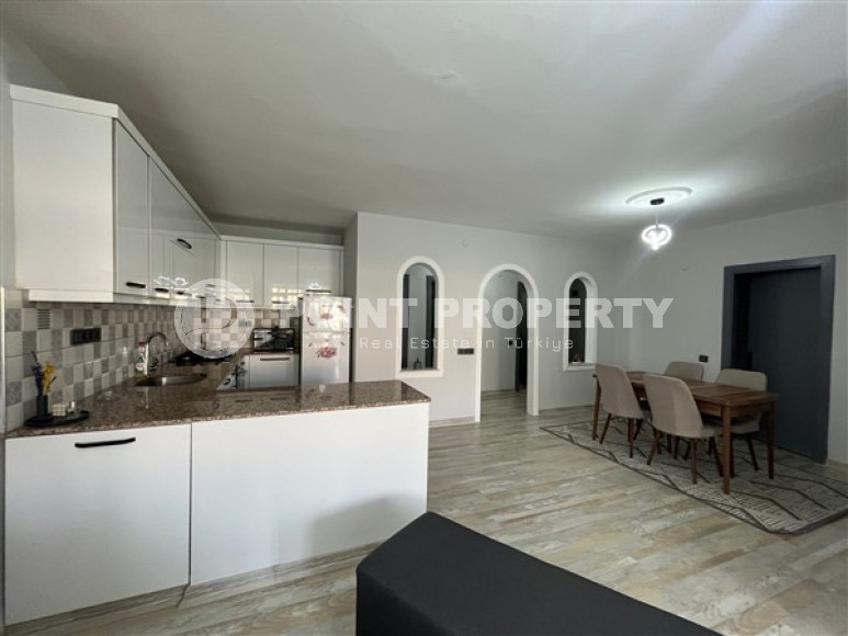 Furnished three-room apartment, 110m², 300m from the sea in Oba, Alanya-id-2723-photo-8