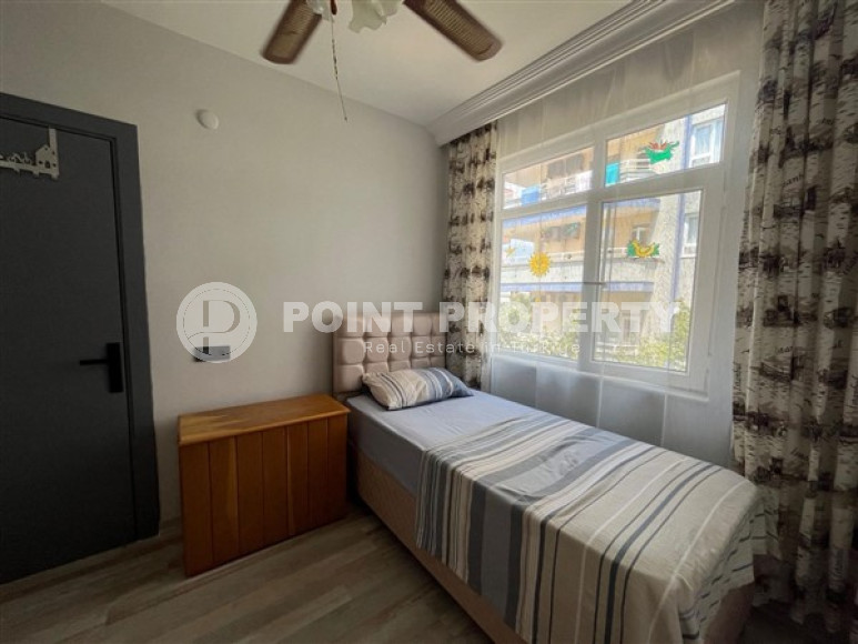 Furnished three-room apartment, 110m², 300m from the sea in Oba, Alanya-id-2723-photo-21