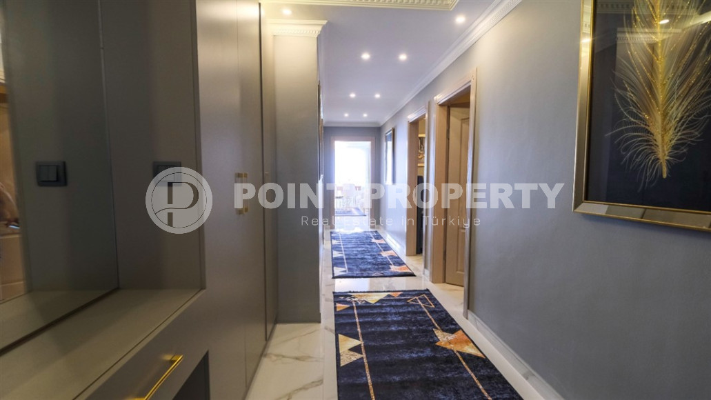 Меблированная трехкомнатная квартира в районе Махмутлар,110 м2. До моря всего 50 метров.-id-1240-фото-12