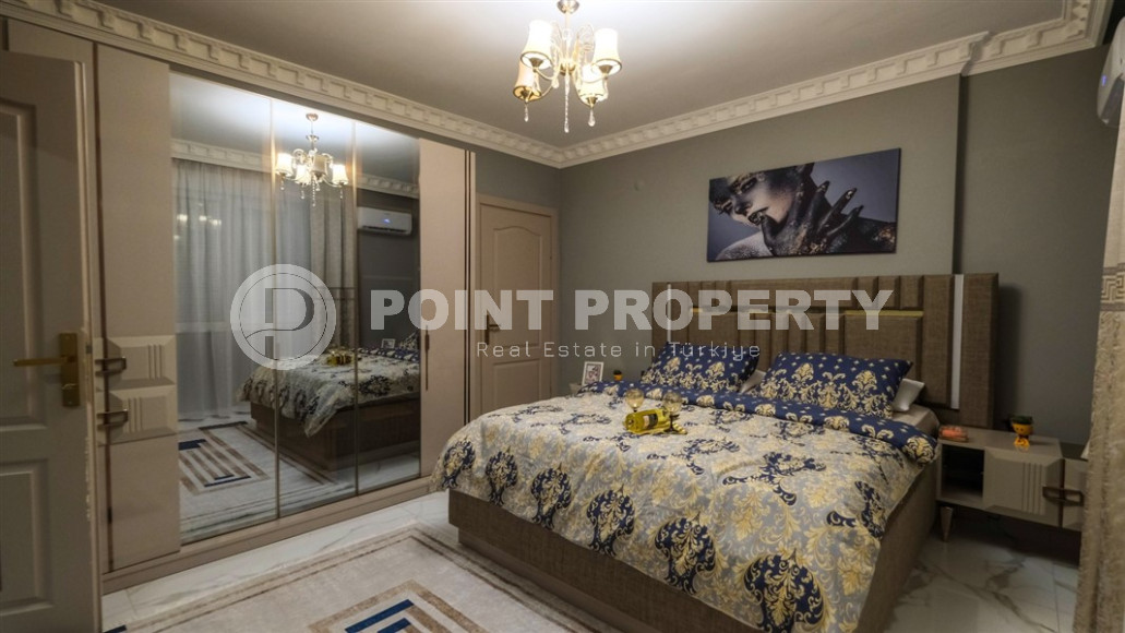 Меблированная трехкомнатная квартира в районе Махмутлар,110 м2. До моря всего 50 метров.-id-1240-фото-14