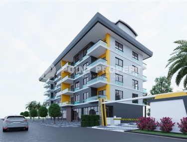 Inexpensive 1+1 apartment in a low-rise building under construction, in the Alanya area, Avsallar, with an area of 50 m2-id-2729-photo-2