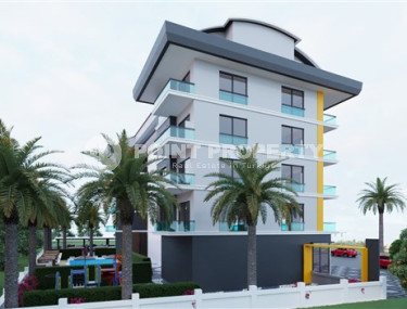 Inexpensive 1+1 apartment in a low-rise building under construction, in the Alanya area, Avsallar, with an area of 50 m2-id-2729-photo-3