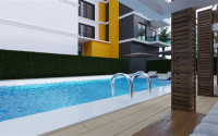 Inexpensive 1+1 apartment in a low-rise building under construction, in the Alanya area, Avsallar, with an area of 50 m2-id-2729-photo-12