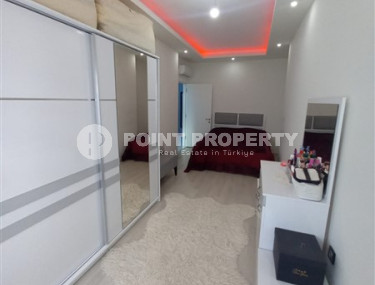 Красивые апартаменты 2+1, 110 м2, в районе Оба, Аланья, с застеленным балконом, в здании 2022 года постройки-id-2730-фото-4