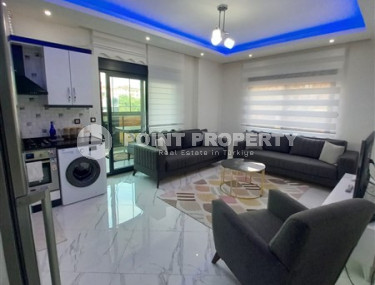 Красивые апартаменты 2+1, 110 м2, в районе Оба, Аланья, с застеленным балконом, в здании 2022 года постройки-id-2730-фото-5