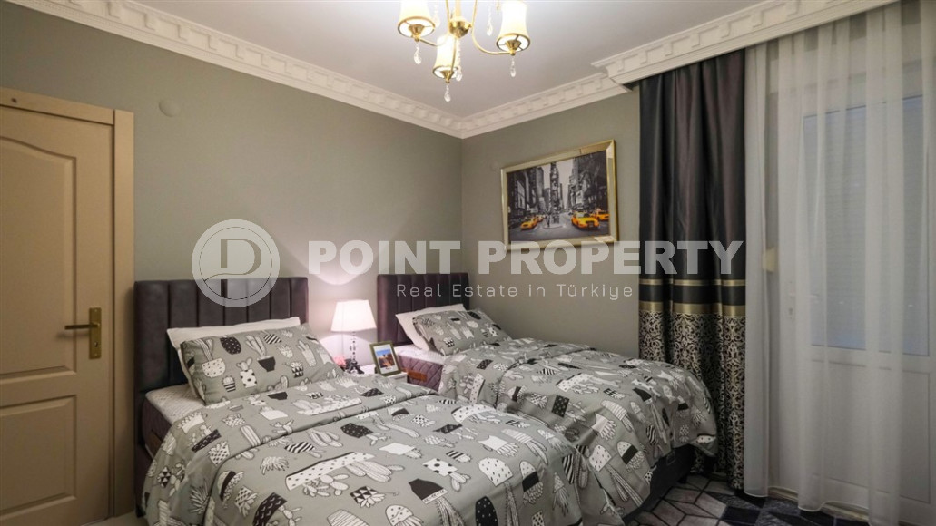 Меблированная трехкомнатная квартира в районе Махмутлар,110 м2. До моря всего 50 метров.-id-1240-фото-20