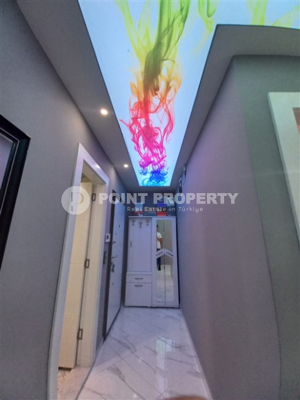 Красивые апартаменты 2+1, 110 м2, в районе Оба, Аланья, с застеленным балконом, в здании 2022 года постройки-id-2730-фото-15