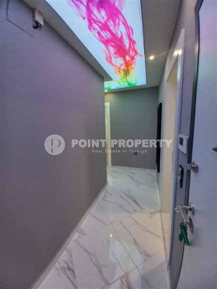 Красивые апартаменты 2+1, 110 м2, в районе Оба, Аланья, с застеленным балконом, в здании 2022 года постройки-id-2730-фото-16