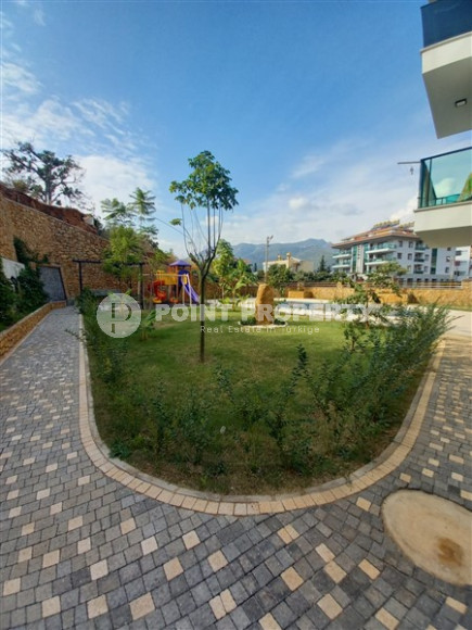 Красивые апартаменты 2+1, 110 м2, в районе Оба, Аланья, с застеленным балконом, в здании 2022 года постройки-id-2730-фото-19