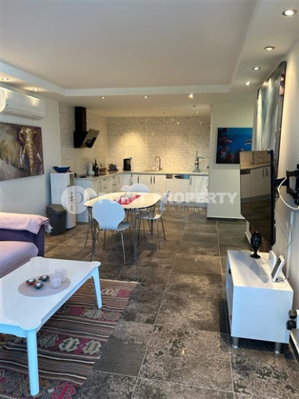 Респектабельная четырёхкомнатная квартира 250 м2, с двумя роскошными балконами, в комплексе с отельной инфраструктурой, Джикджилли, Аланья-id-2731-фото-2