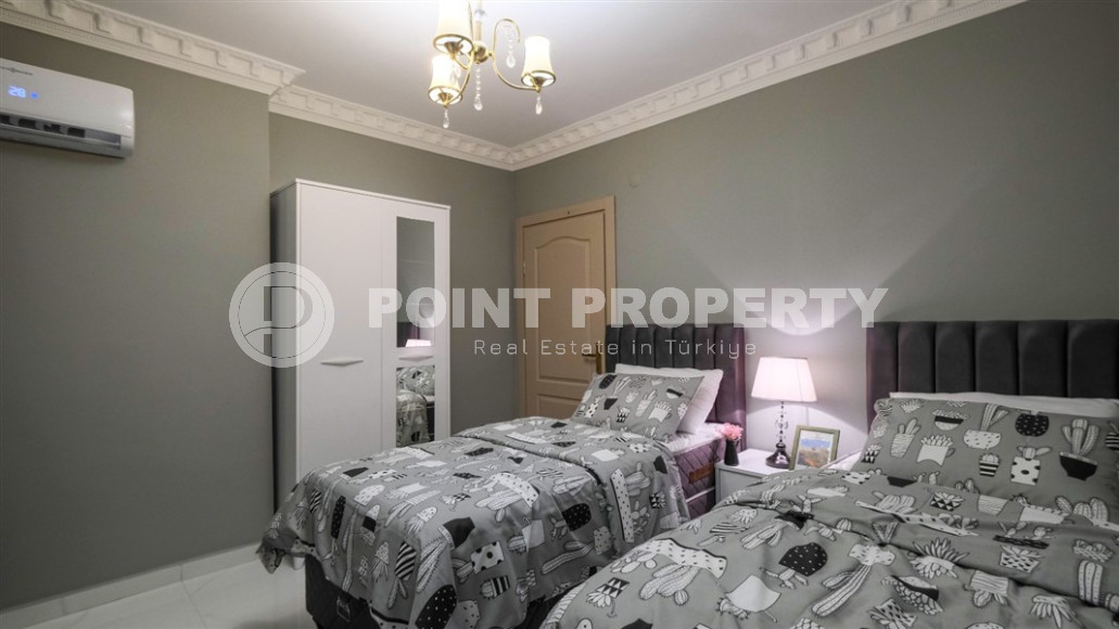 Меблированная трехкомнатная квартира в районе Махмутлар,110 м2. До моря всего 50 метров.-id-1240-фото-22