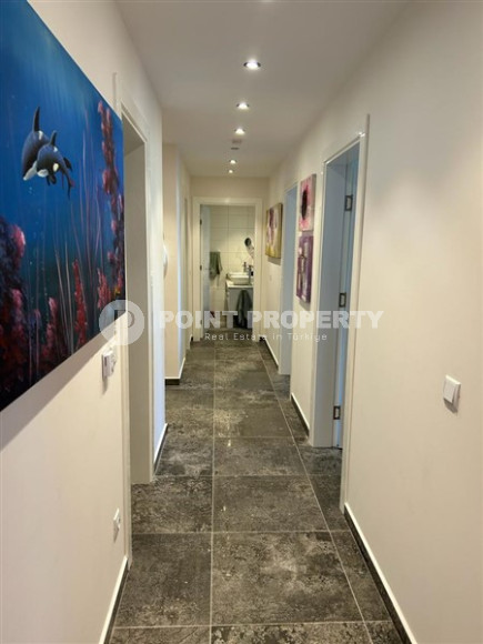 Респектабельная четырёхкомнатная квартира 250 м2, с двумя роскошными балконами, в комплексе с отельной инфраструктурой, Джикджилли, Аланья-id-2731-фото-12