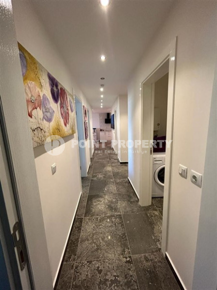 Респектабельная четырёхкомнатная квартира 250 м2, с двумя роскошными балконами, в комплексе с отельной инфраструктурой, Джикджилли, Аланья-id-2731-фото-13